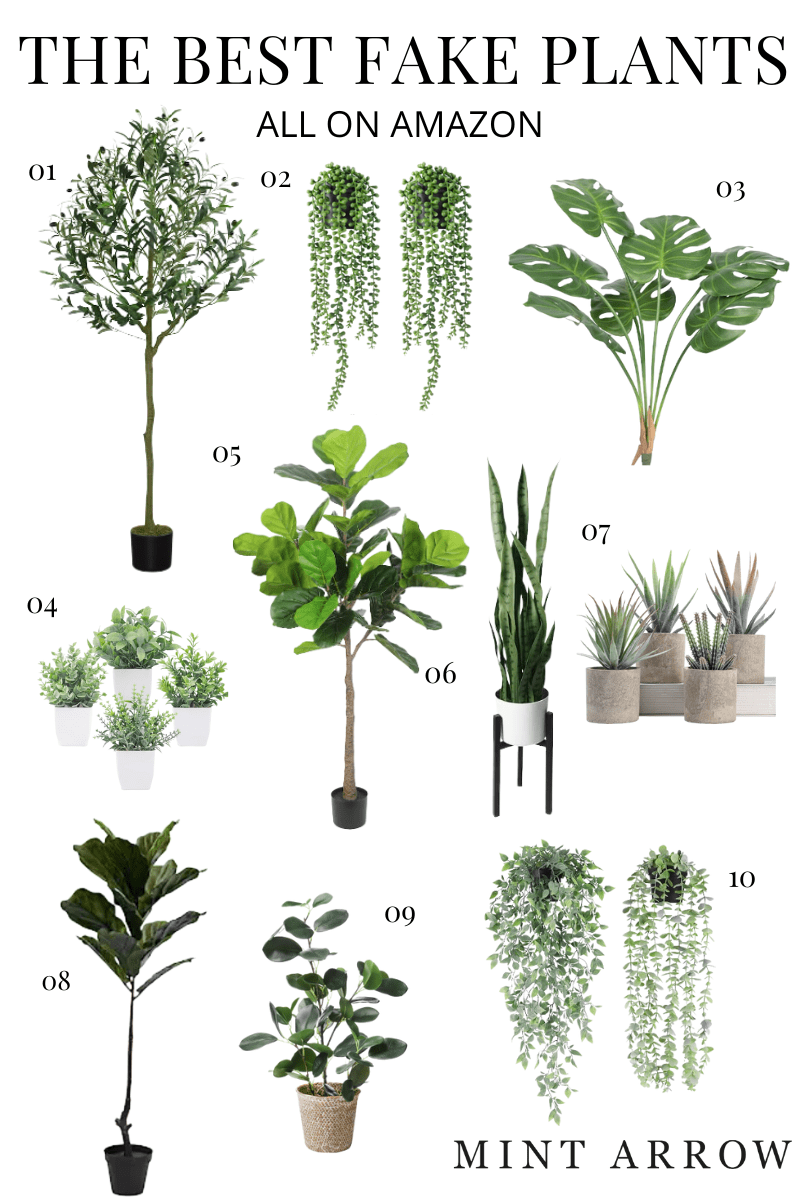 fake plants for home amazon prime early access sale