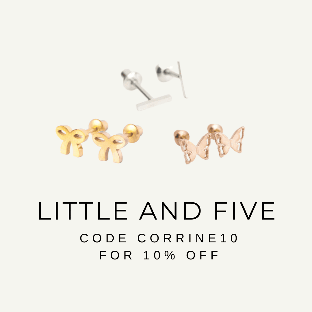 little and five screwback earrings discount code