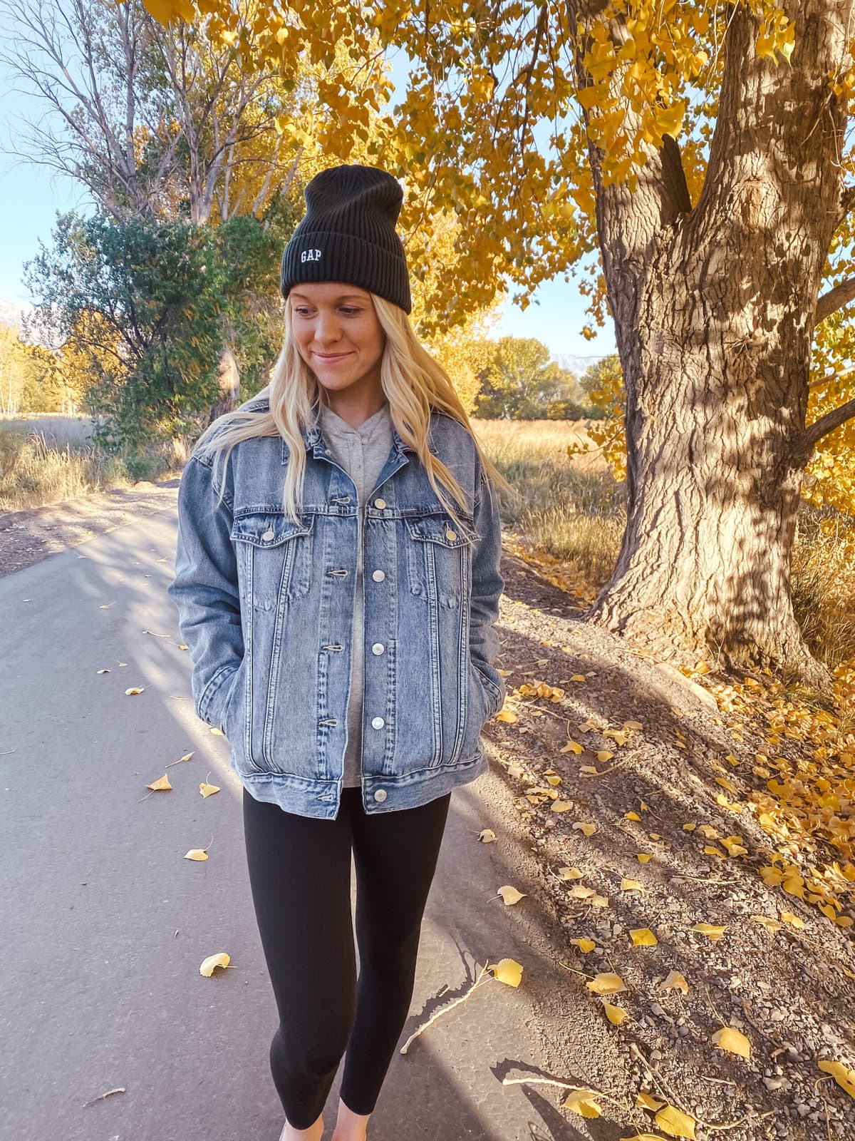 oversized denim jacket