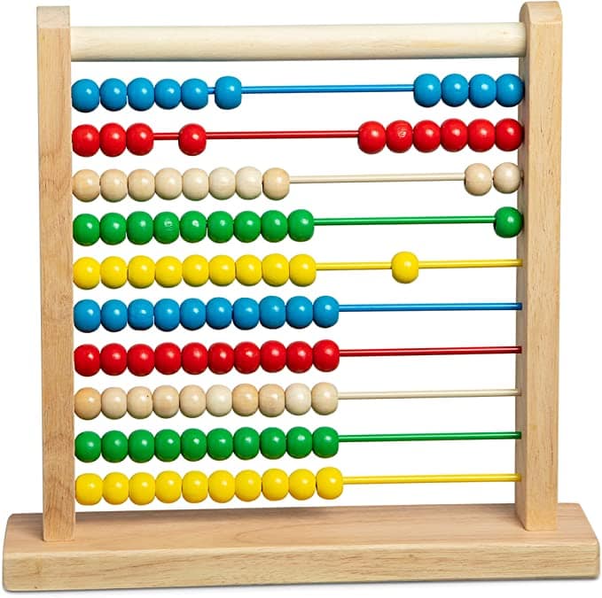 wooden abacus toy