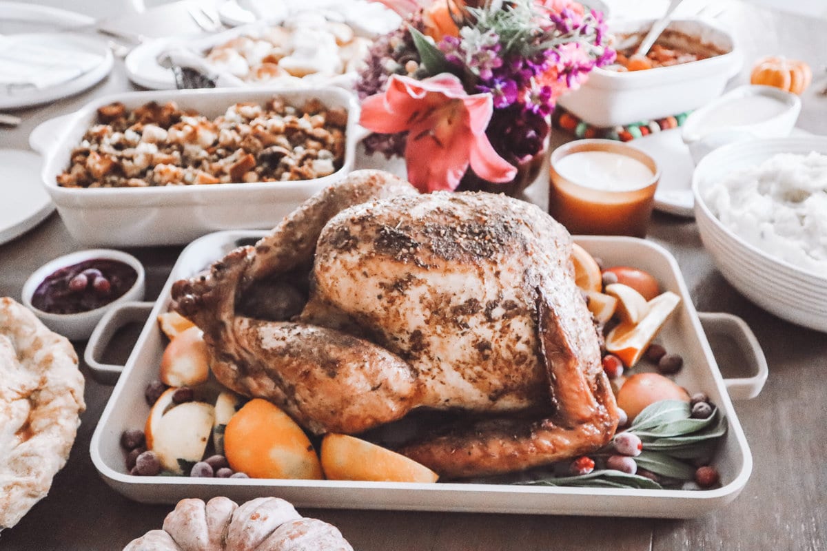 thanksgiving turkey tray 