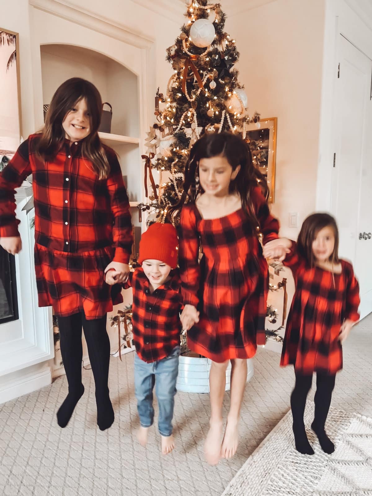 kids matching christmas outfits 