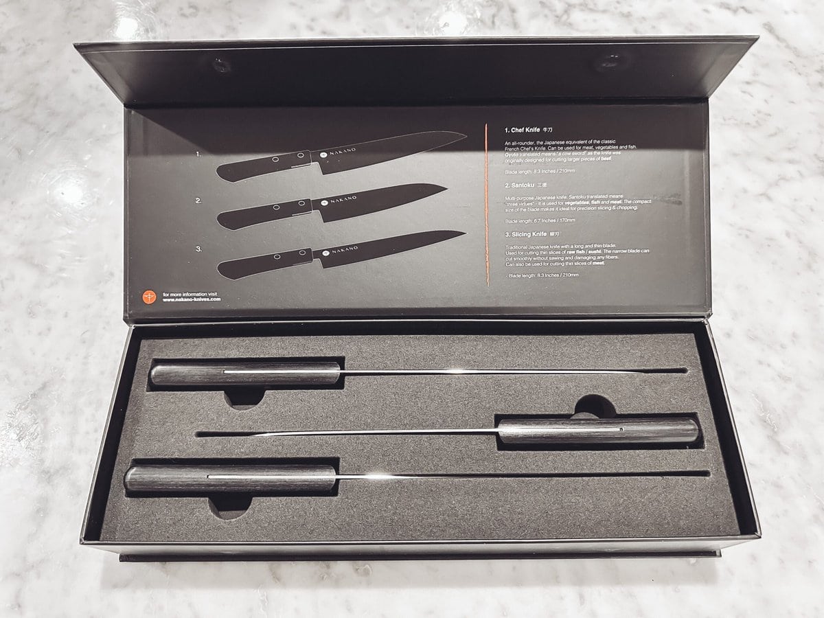 nakano knife set