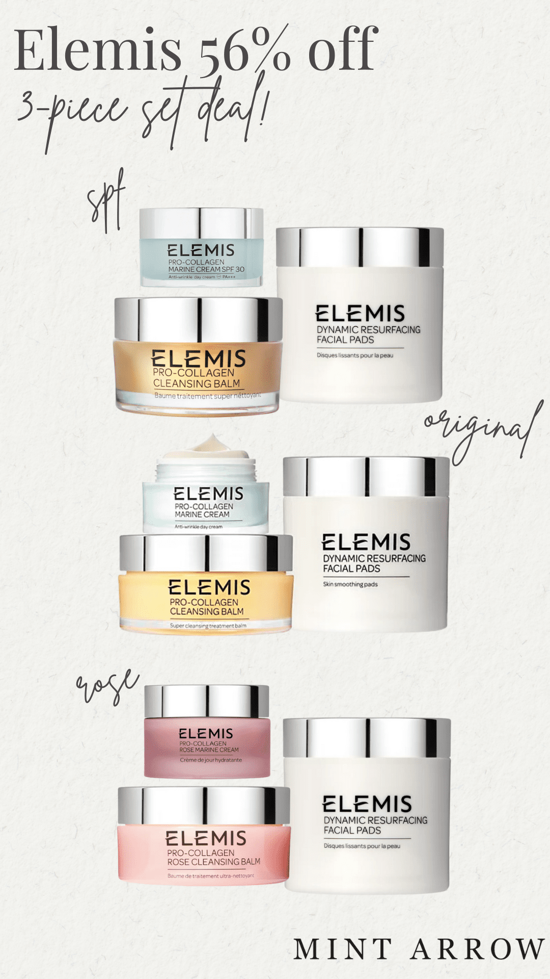 elemis marine cream sets