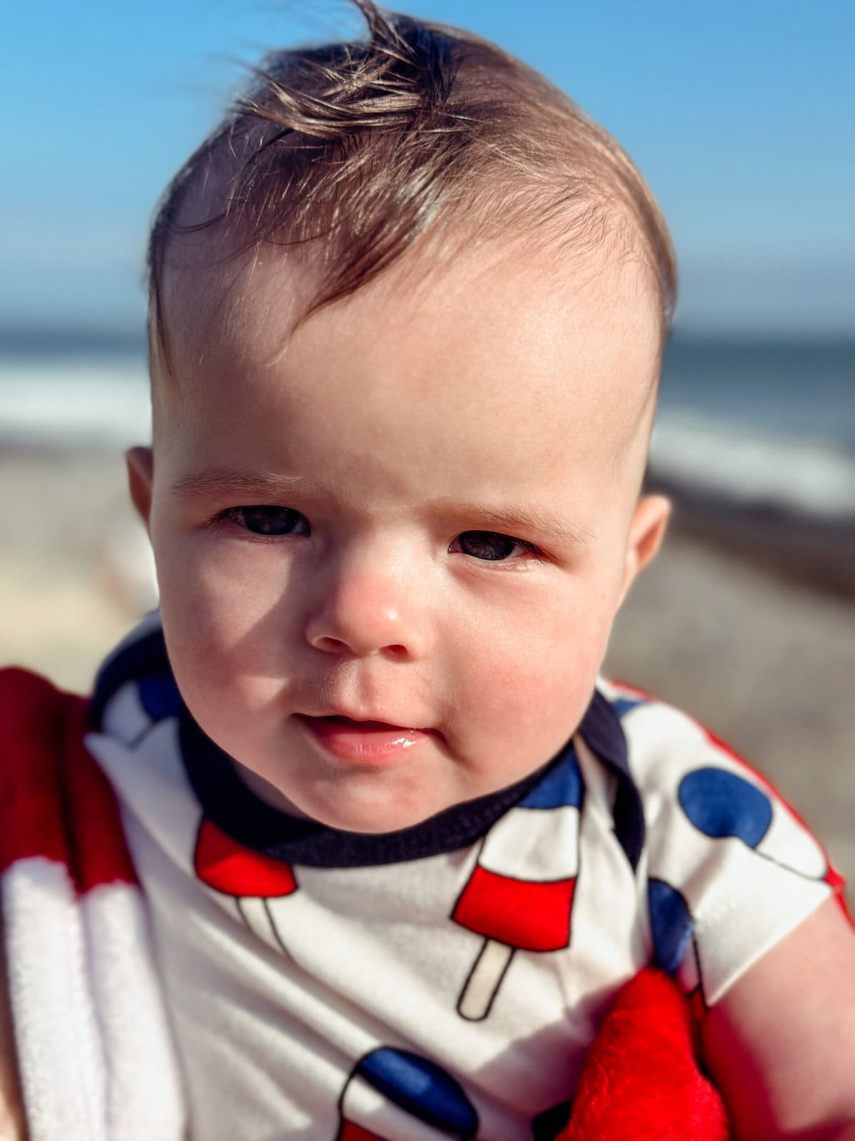 Fourth of July baby outfit