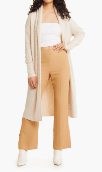 womens - long cardi