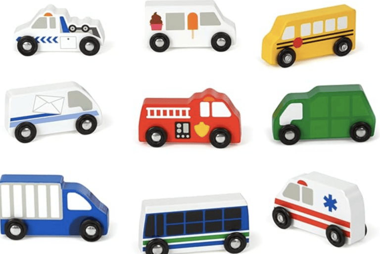 Wooden Car Set