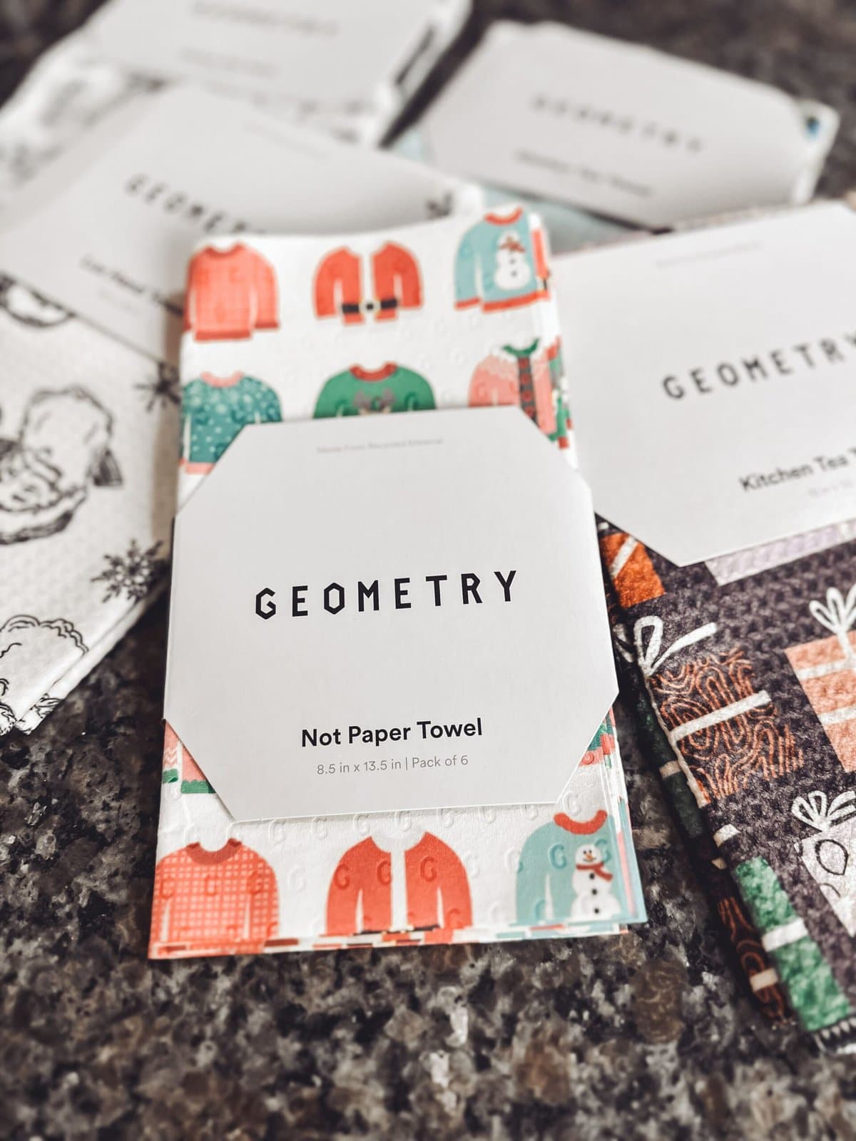 Geometry towels 35% off discount code! - Mint Arrow