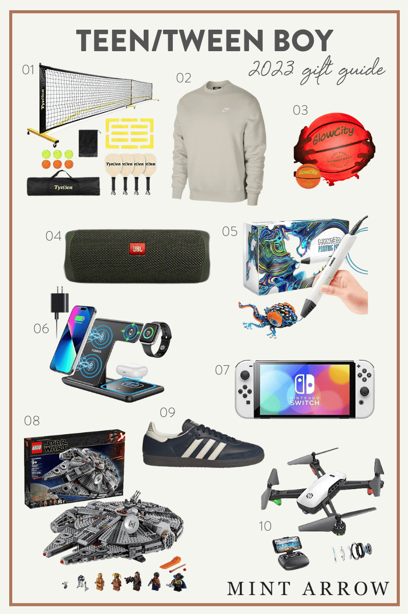 teen boy holiday gift guide