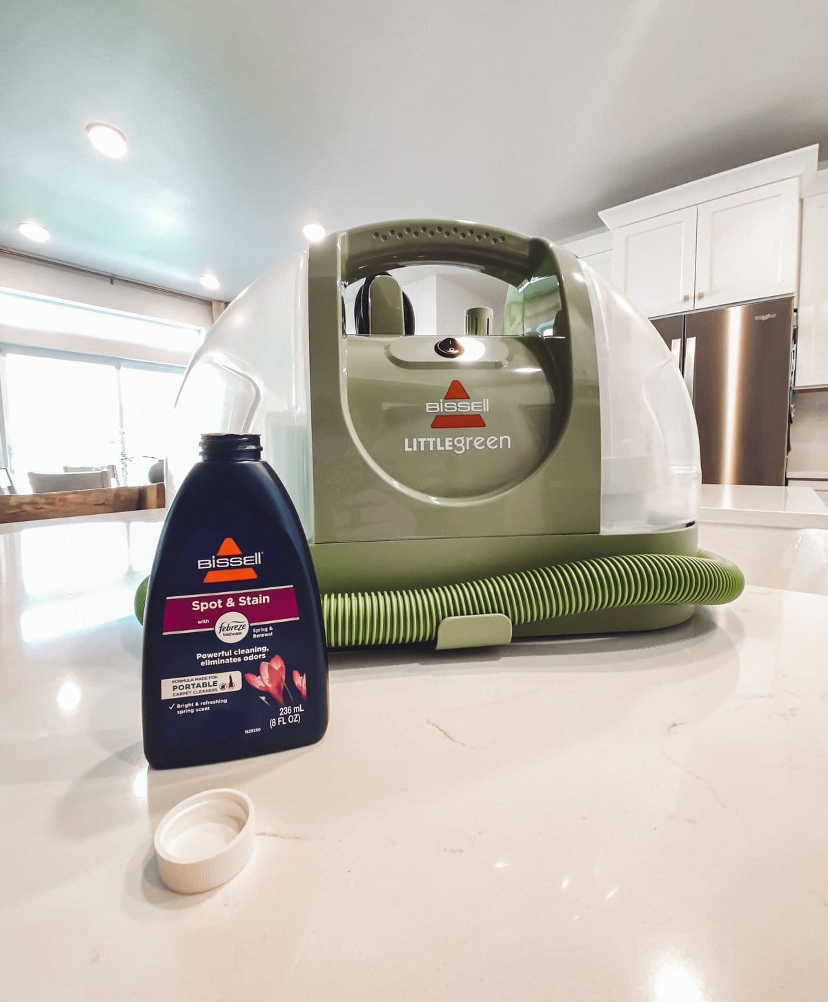 This Compact Bissell Little Green Cleaner Can Tackle Kid Stains