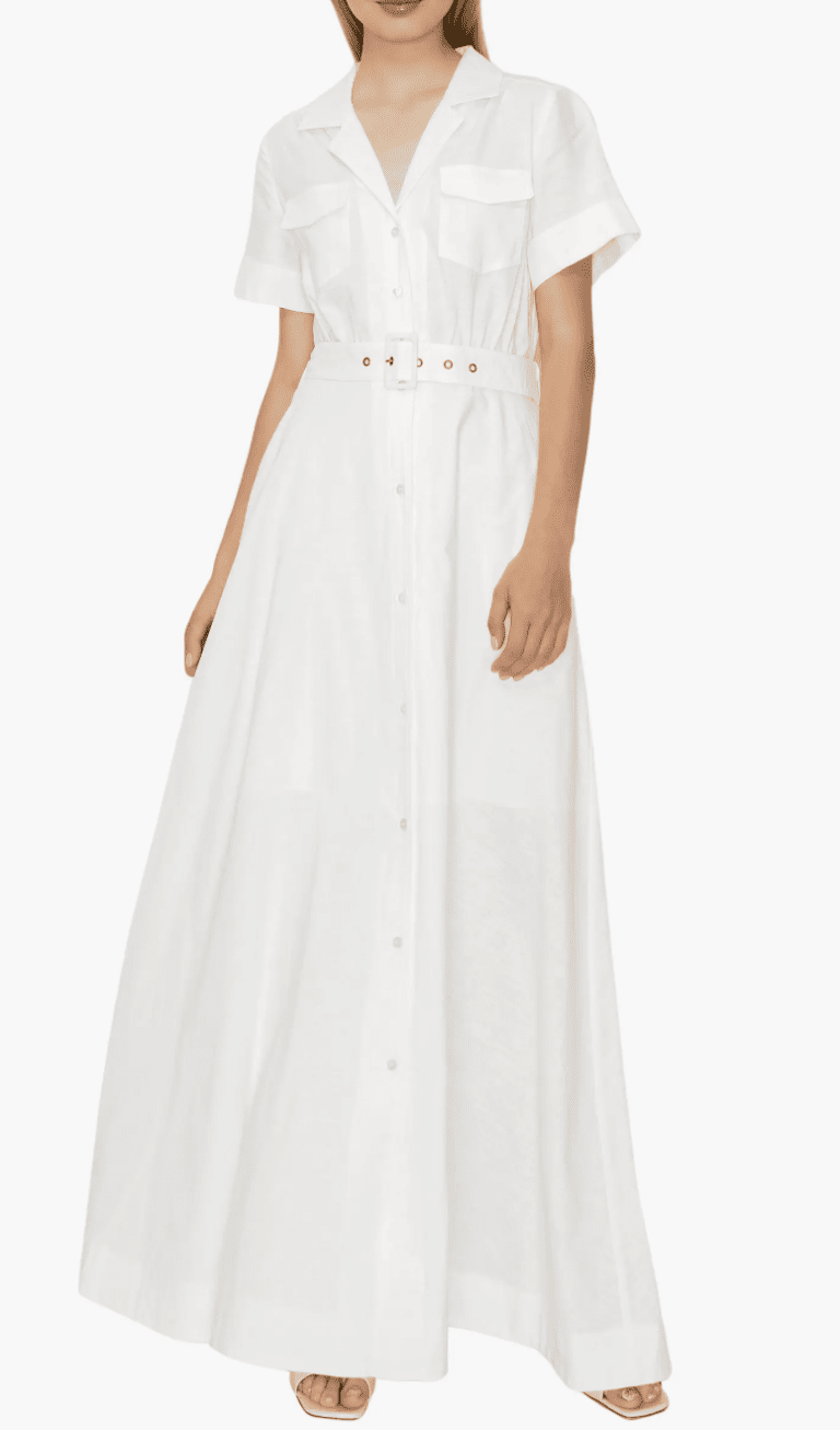 Belted Maxi Dress