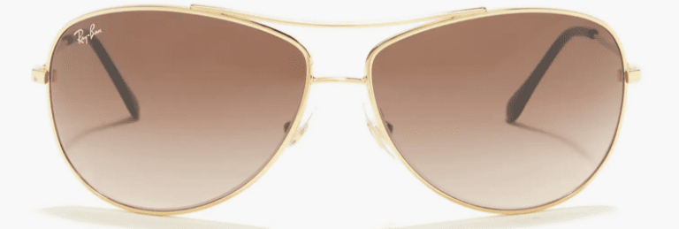 Gold ray ban