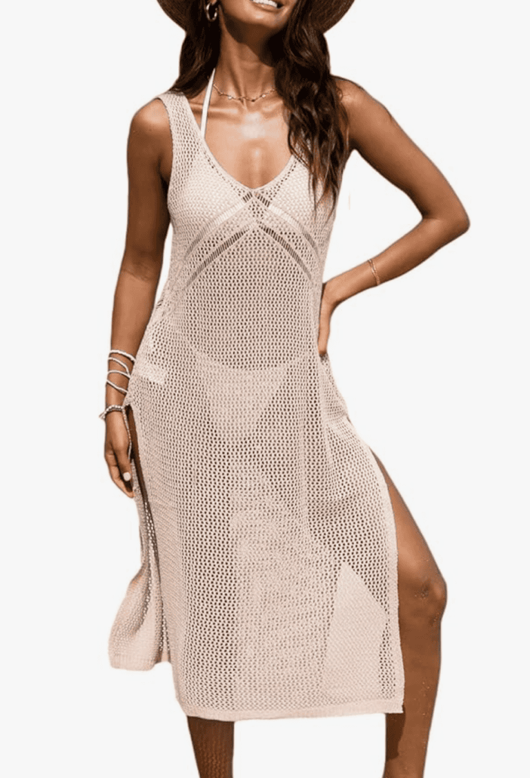 swim cover up crochet