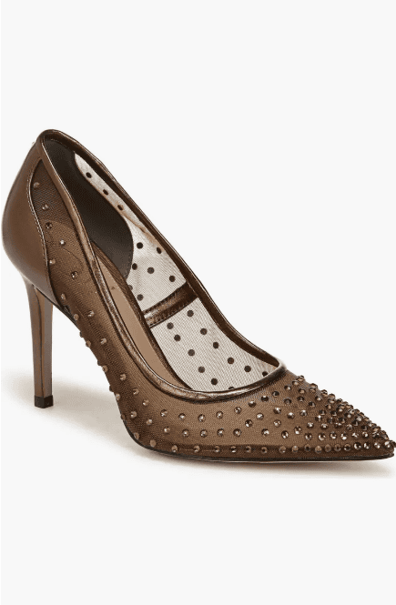 Hazel Mesh Pointed Toe Pump