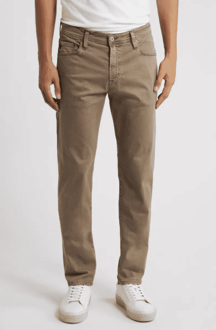 Tellis Slim Fit Sateen Pants