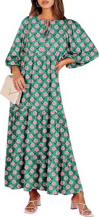 Block print dress
