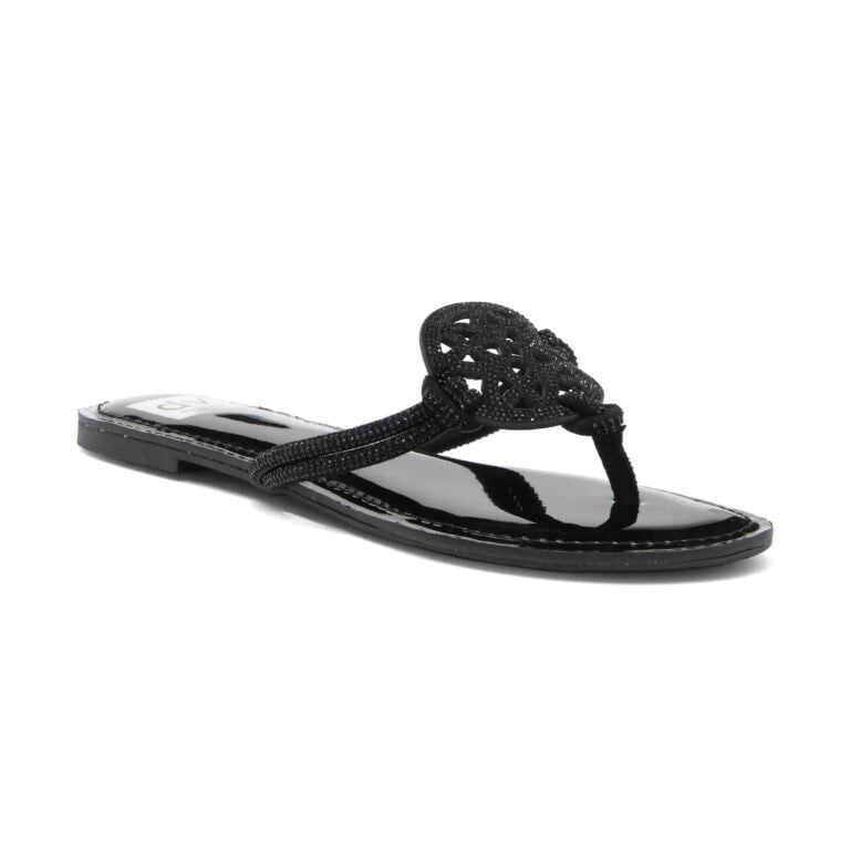 Dolce Vita Gotie Rhinestone Strap Slide Sandal (Women)