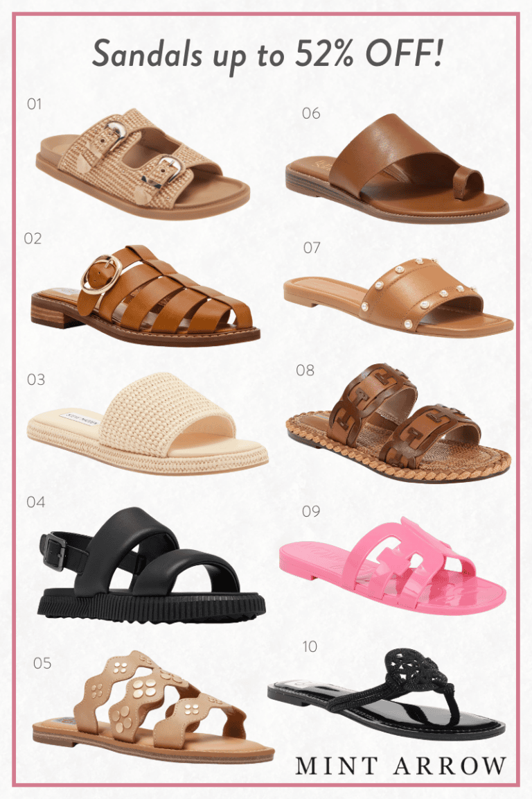 Sandals up to 52% OFF!