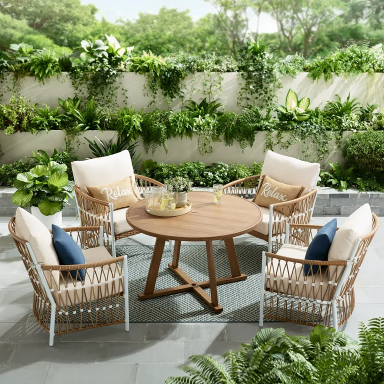 Better Homes & Gardens Lilah 5 Piece Outdoor Dining Set