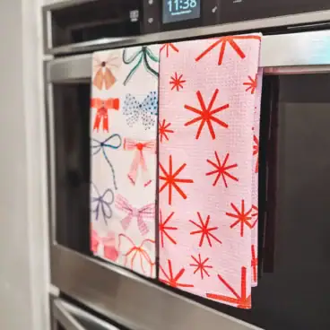 geometry towels holiday