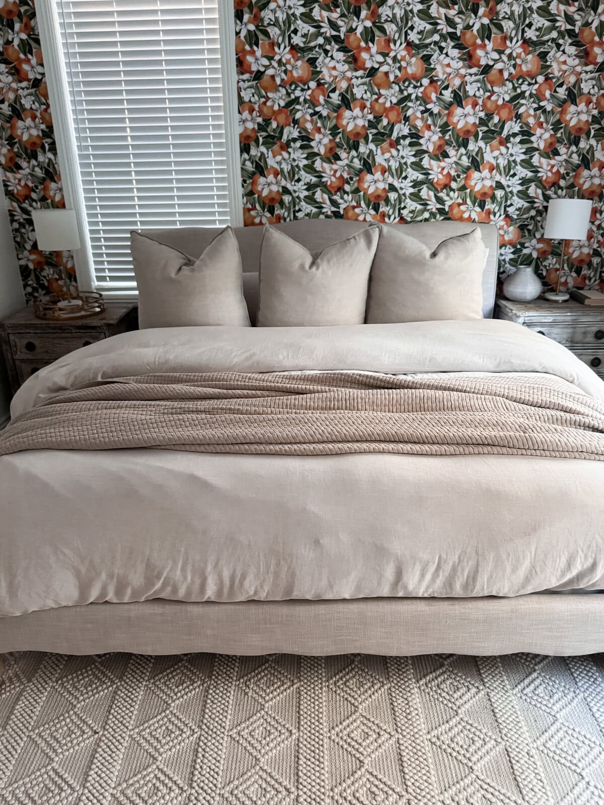 Cariloha sheets in the bedroom