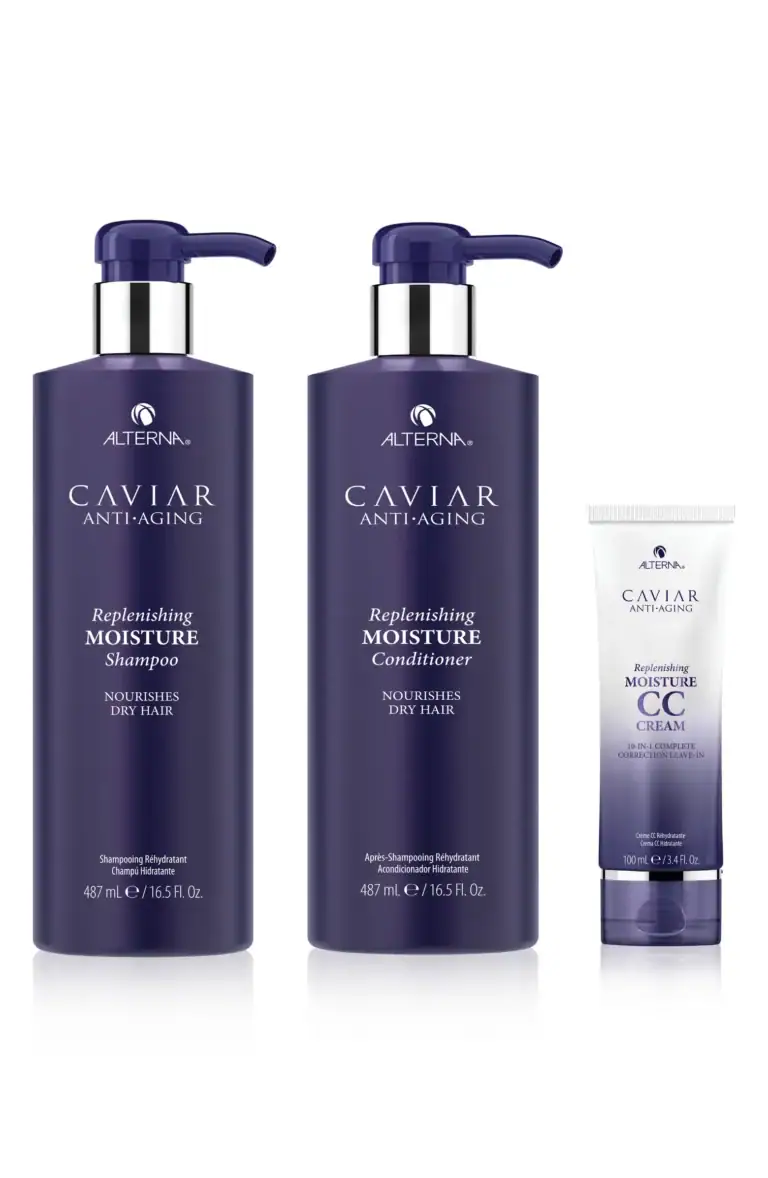 Caviar Anti-Aging Replenishing Moisture Bundle Set