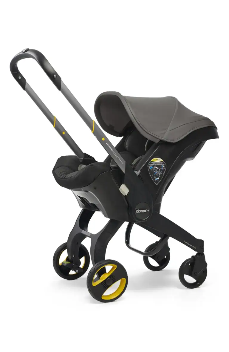 Convertible Infant Car Seat:Compact Stroller System with Base