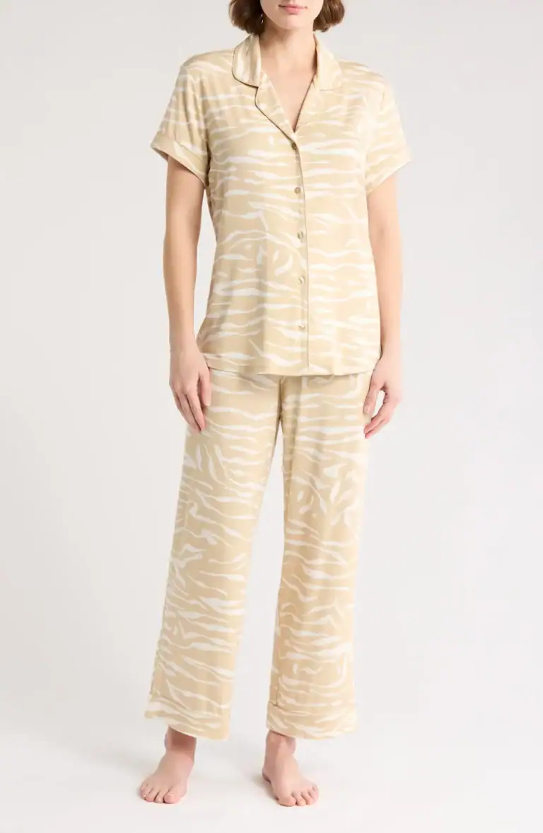 Moonlight Eco Crop Pajamas