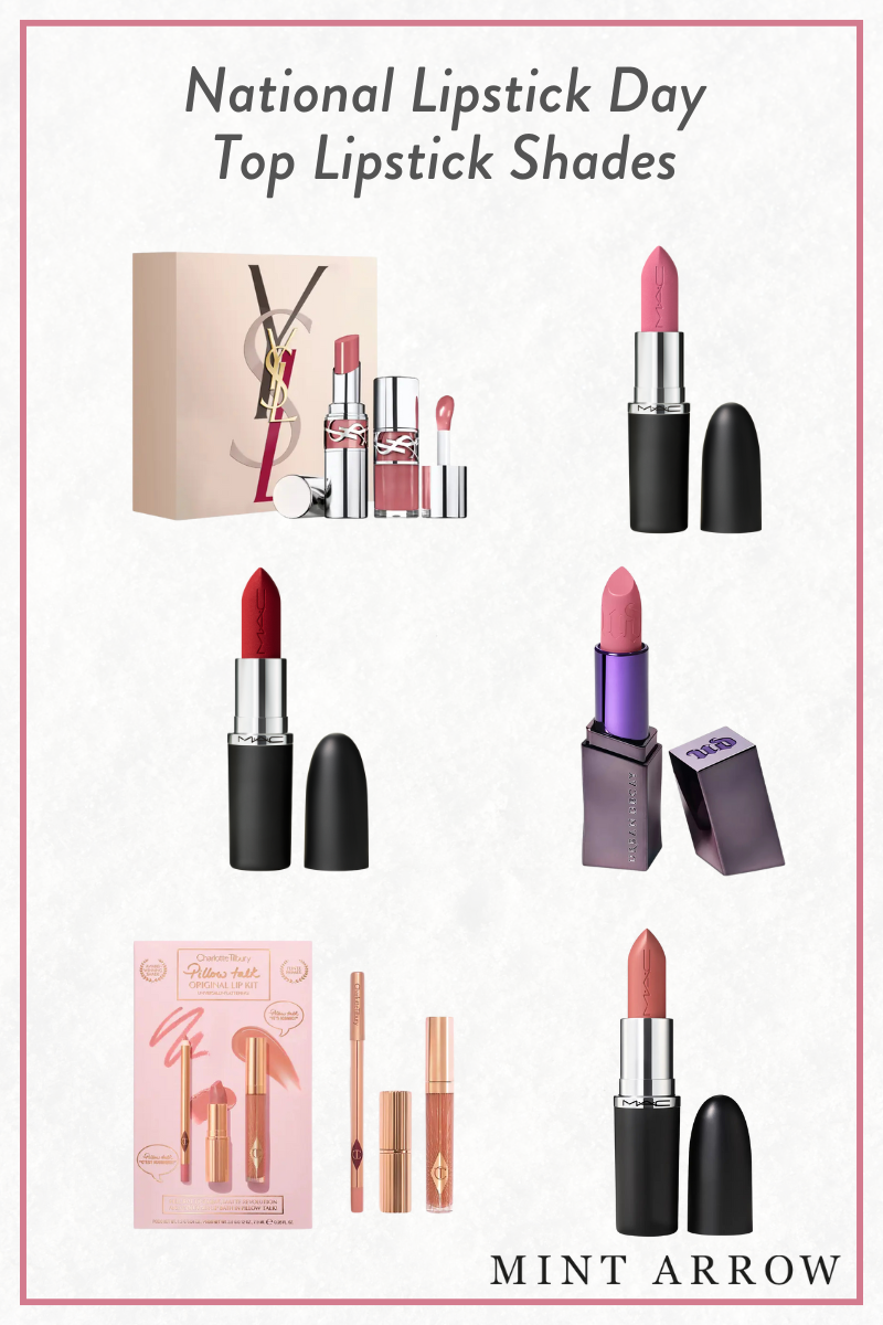 National Lipstick Day Top Lipstick Shades