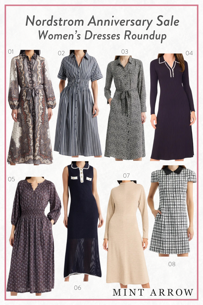 Nordstrom Anniversary Sale Women’s Dresses Roundup