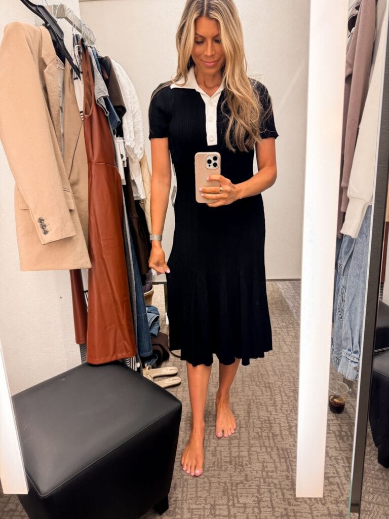 Rib Midi Polo Dress 2