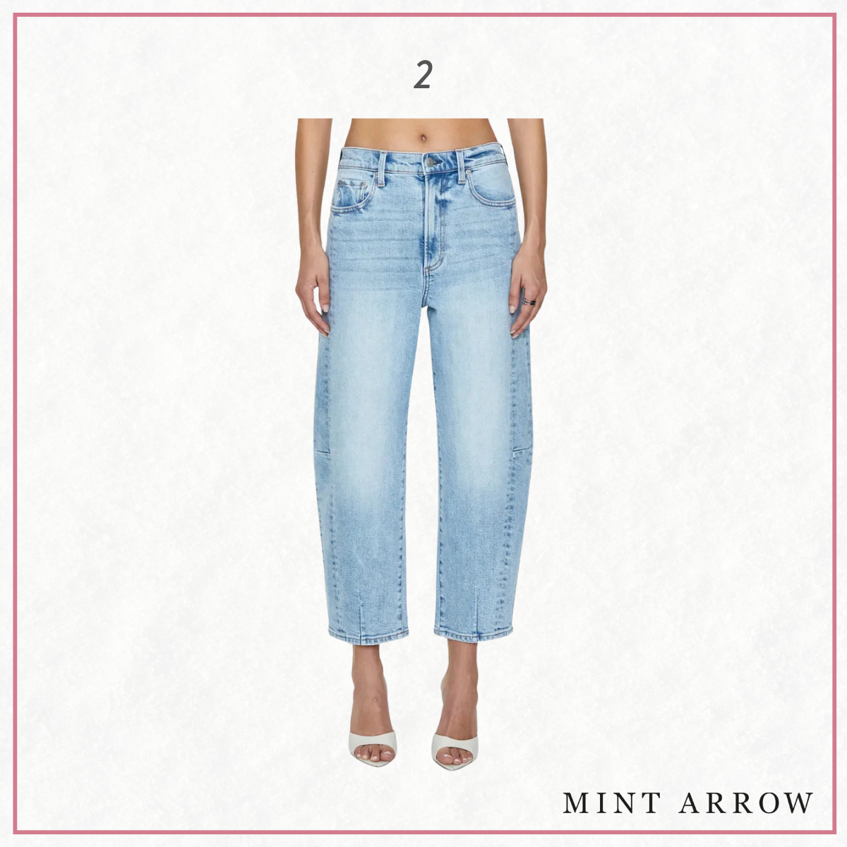 Barrel jeans