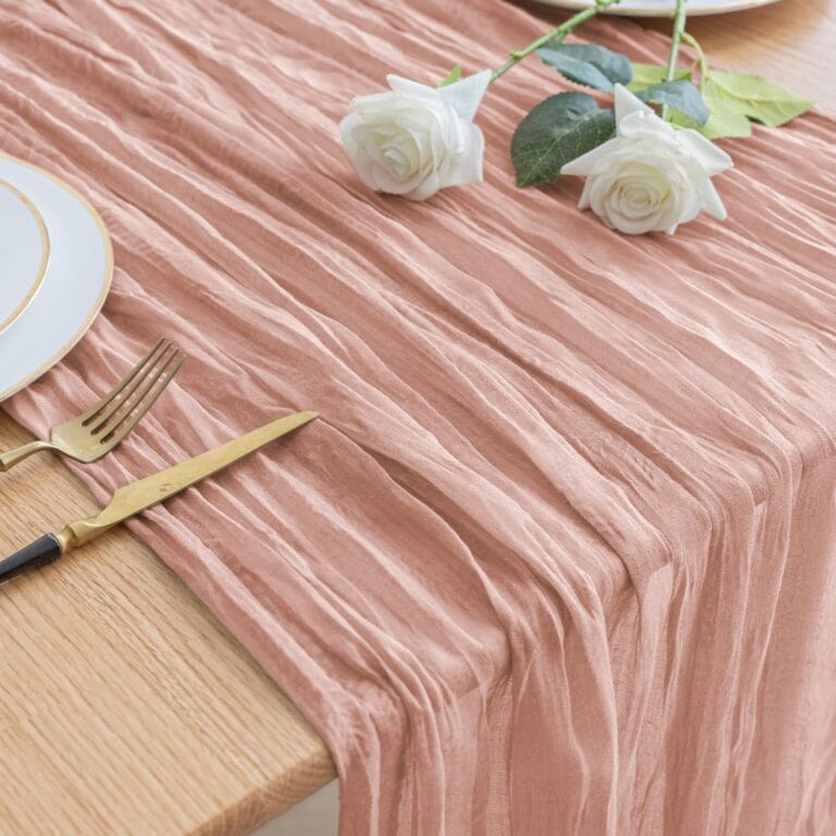 Cheesecloth Table Runner