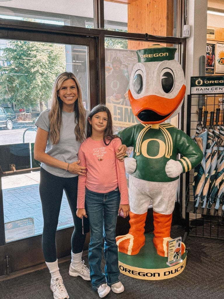 Corrine and Lyla in Oregon