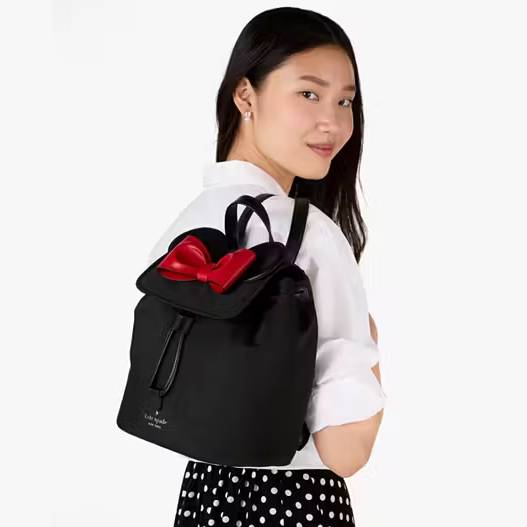 Disney X Kate Spade New York Minnie 3d Flap Backpack 1