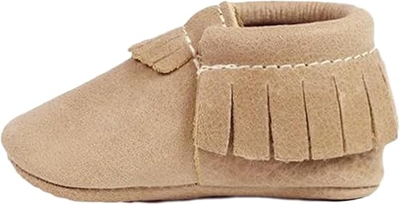 Freshly Picked Classic Fringe Baby Moccasins