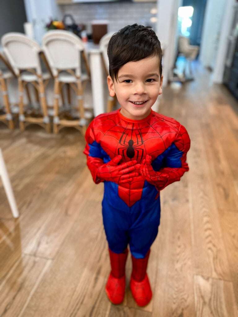 Harry as Spider-Man