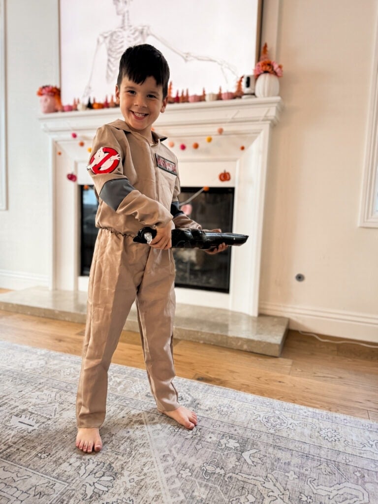 Harry as a Ghostbuster