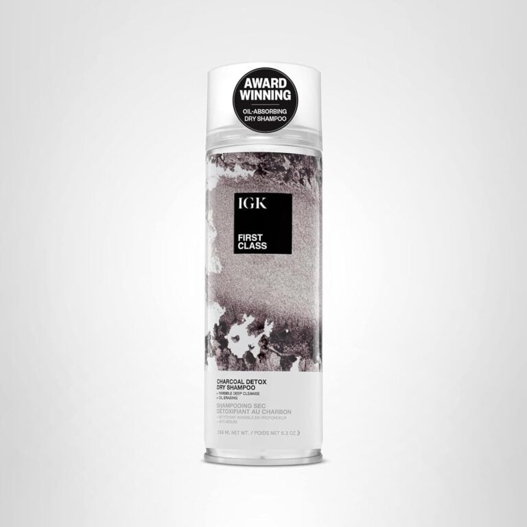 IGK FIRST CLASS ﻿Charcoal Detox Dry Shampoo for Oily Hair