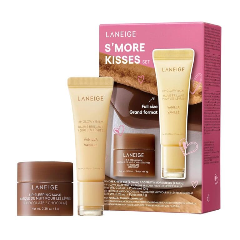 LANEIGE Lip Glowy Balm S'more Kisses Set