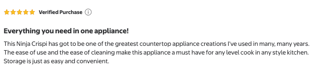 Ninja Crispi review 2