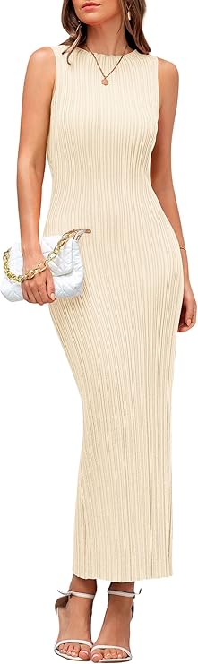PRETTYGARDEN Women's 2025 Summer Casual Maxi Dresses