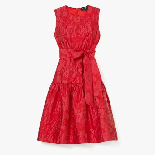 Tropical Foliage Dress