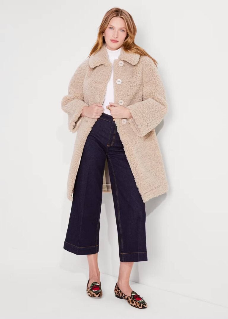Faux Shearling Coat