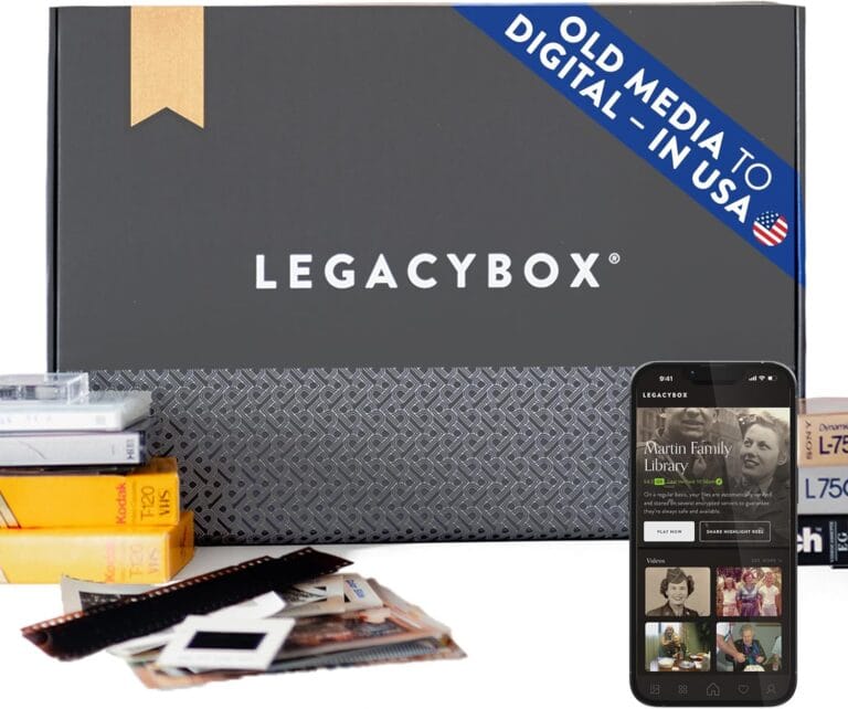 Legacybox 3 Items | Transfer Old Media to Digital