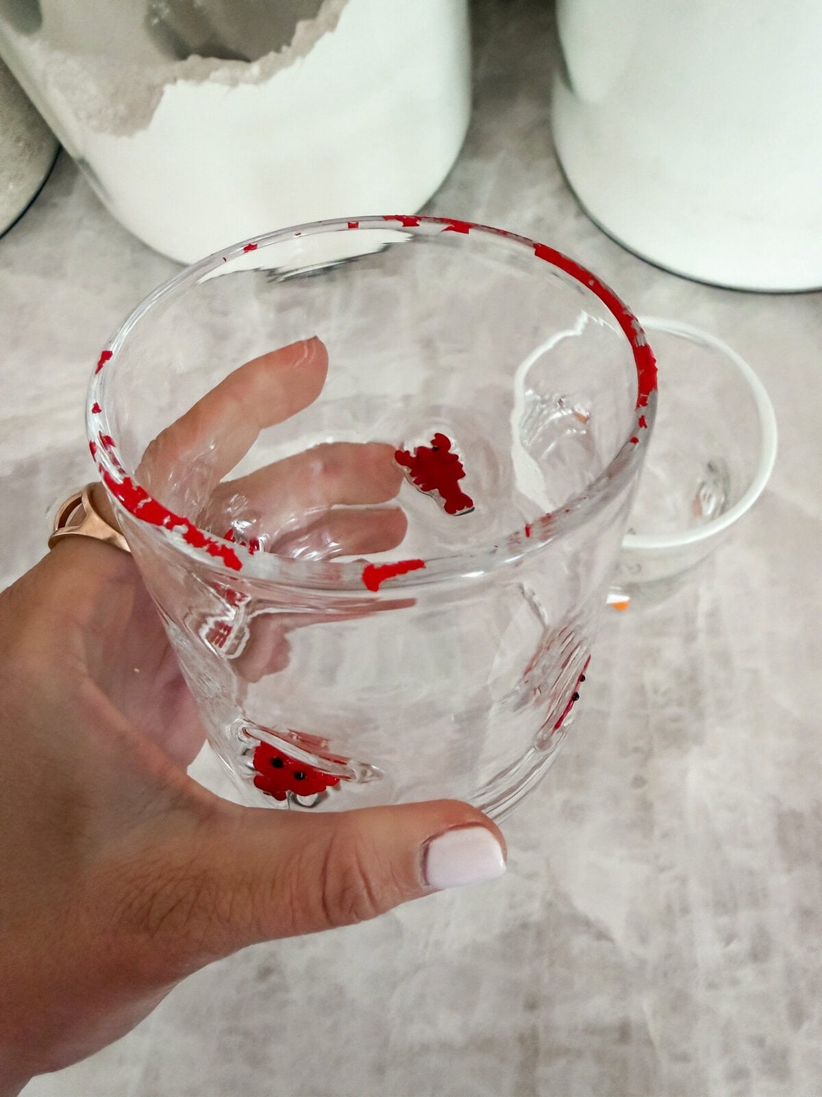 icon glass knock off