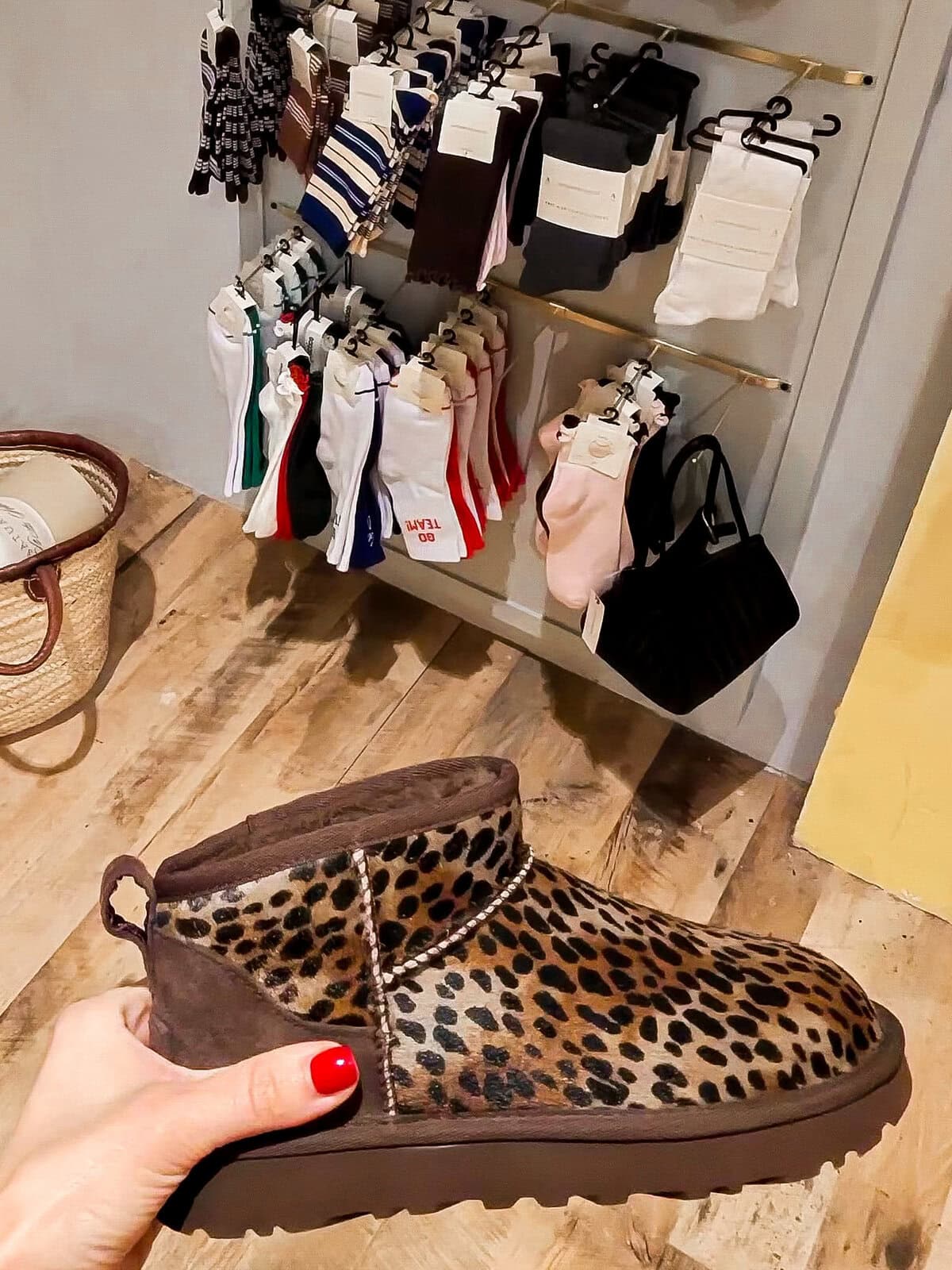 Anthro UGG and socks