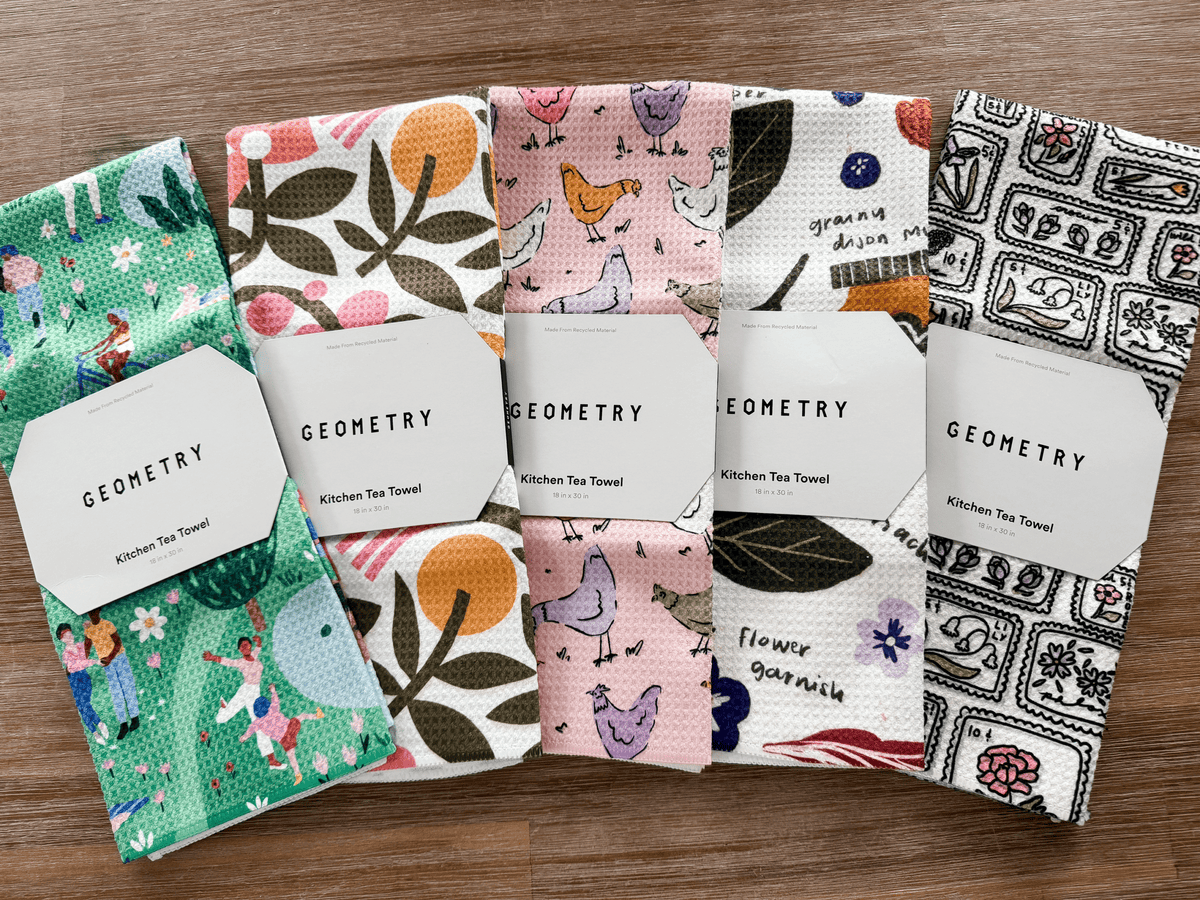 Geometry towels spring 2