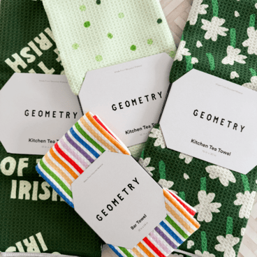 Geometry towels spring 4