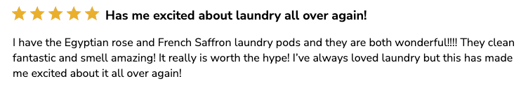 Laundry Sauce review 3